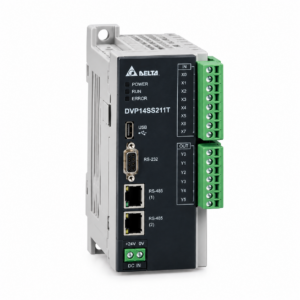 PLC دلتا DVP14SS211T سری DVP-SS2 با 8 ورودی و 6 خروجی ترانزیستوری NPN