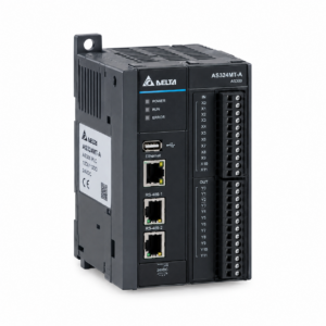 PLC دلتا AS324MT-A سری AS300 با 12 ورودی و 12 خروجی