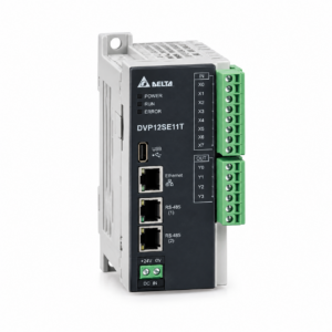 PLC دلتا DVP12SE11T سری DVP-SE با 8 ورودی و 4 خروجی ترانزیستوری NPN