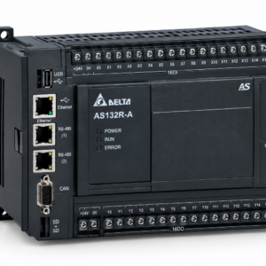 PLC دلتا AS132R-A سری AS100 با 16 ورودی و 16 خروجی رله‌ای