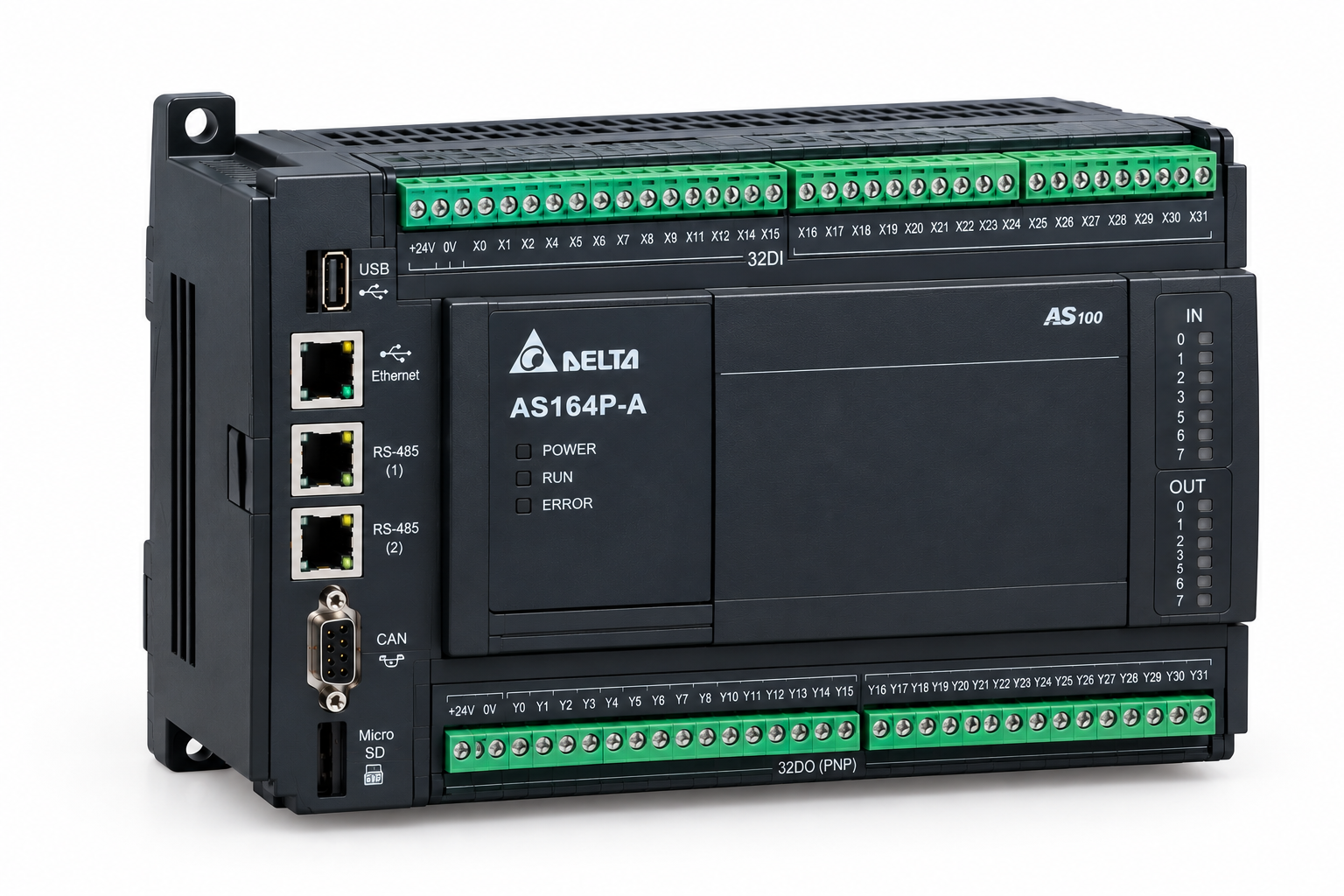 PLC دلتا AS164P-A سری AS100 PLC دلتا AS164P-A سری AS100